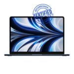 Geek Squad Certified Refurbished MacBook Air 13.6" Laptop - Apple M2 chip - 8GB Memory - 512GB SSD - Midnight