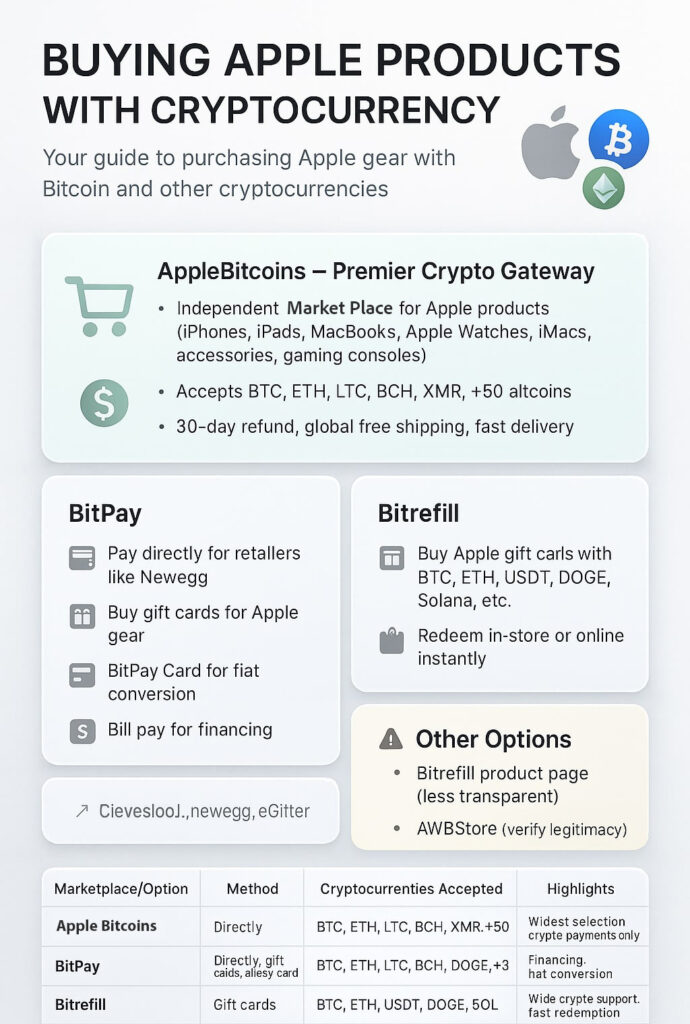 How to Spend Bitcoin on Electronics: A Beginner's Guide for Smart Shopping 2 buying apple products with bitcoin