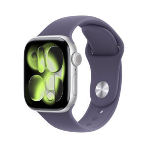 Silver Aluminium Case w/ Purple Fog Sport Band