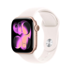 Rose Gold Aluminium Case w/ Light Blush Sport Band
